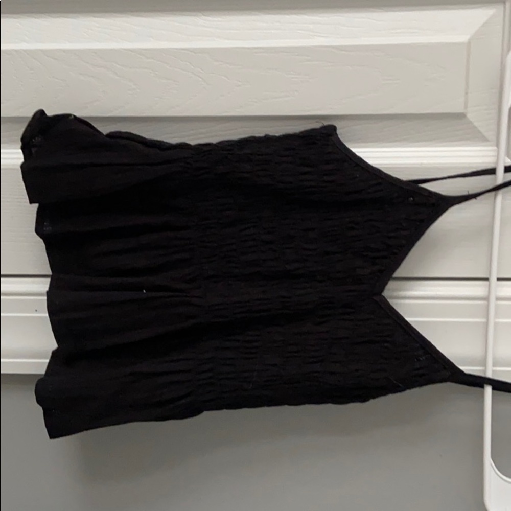 Black baby doll shirt